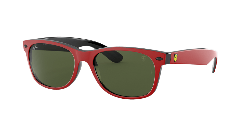 Ray-Ban RB2132M férfi piros színű négyzet formájú napszemüveg