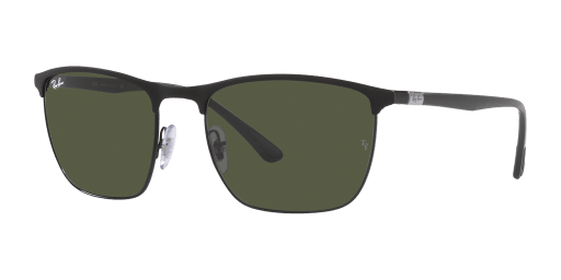 Ray-Ban RB3686 186/31 férfi fekete színű négyzet formájú napszemüveg