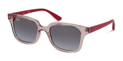 Ray-Ban RJ9071S 70678G gyermek átlátszó színű négyzet formájú napszemüveg