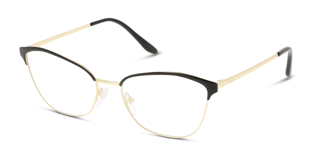 Prada PR 62XV AAV1O1 női fekete színű macskaszem formájú szemüveg