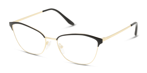 Prada PR 62XV női fekete színű macskaszem formájú szemüveg