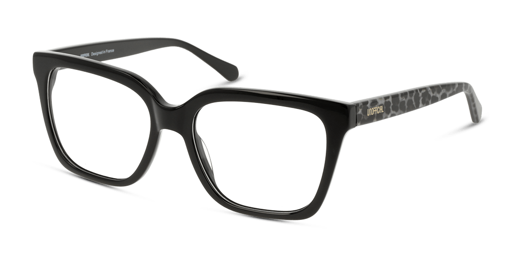 Unofficial UNOF0203 BX00 női fekete színű négyzet formájú szemüveg