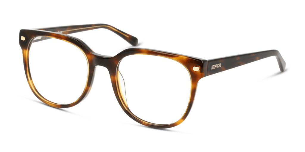 Unofficial UNOF0248 női havana színű különleges formájú szemüveg