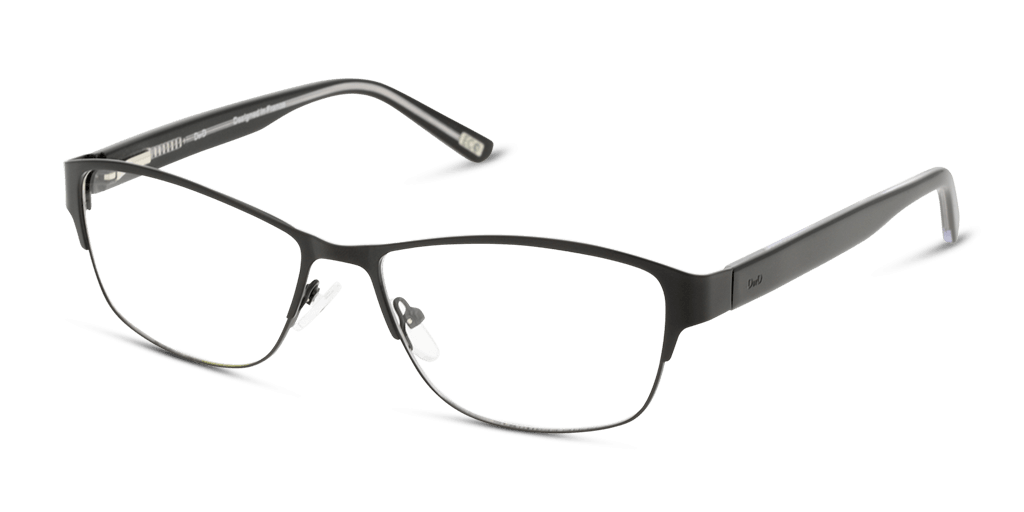 DbyD DBOF0036 női fekete színű téglalap formájú szemüveg