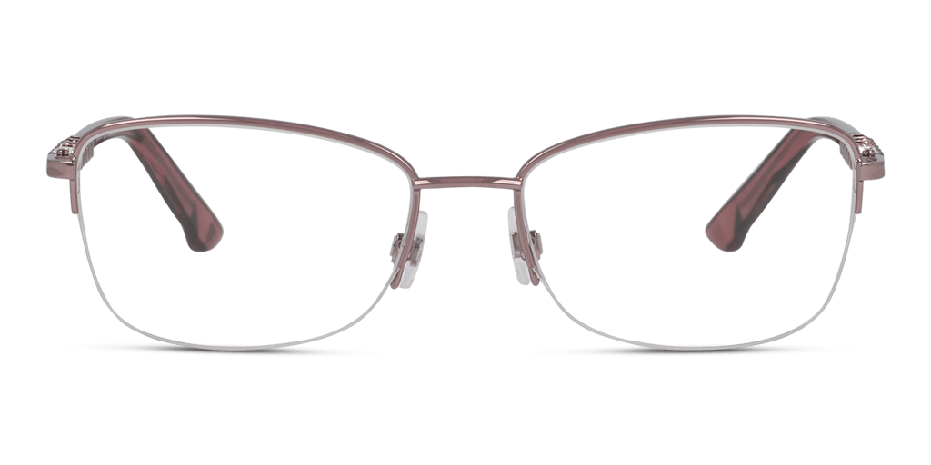 Swarovski SW 5140 női rózsaszín színű téglalap formájú szemüveg