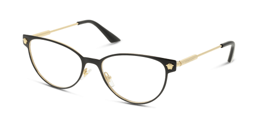 Versace VE1277 női fekete színű különleges formájú szemüveg