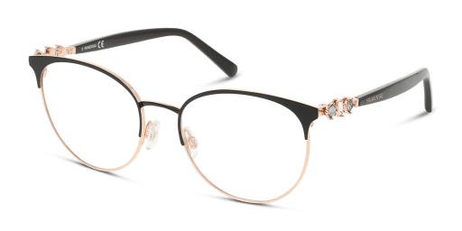 Swarovski SK5443 női fekete színű pantó formájú szemüveg