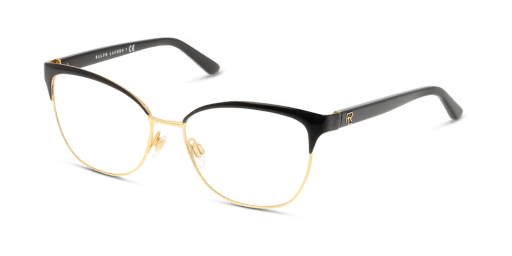 Ralph Lauren RL5099 9003 női fekete színű macskaszem formájú szemüveg