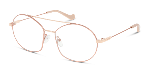 Unofficial UNOF0445 FD00 női bézs színű különleges formájú szemüveg
