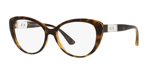Armani Exchange AX3093 8213 női havana színű macskaszem formájú szemüveg