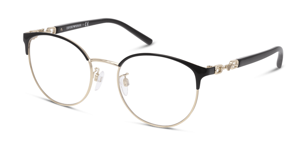 Emporio Armani EA1126 3014 női fekete színű kerek formájú szemüveg
