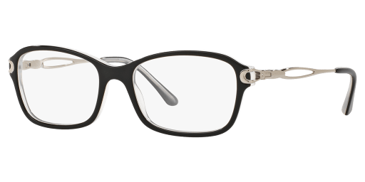 Sferoflex 0SF1557B női fekete színű téglalap formájú szemüveg