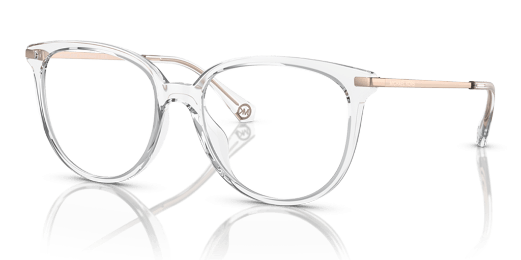 Michael Kors 0MK4106U női transzparens színű kerek formájú szemüveg