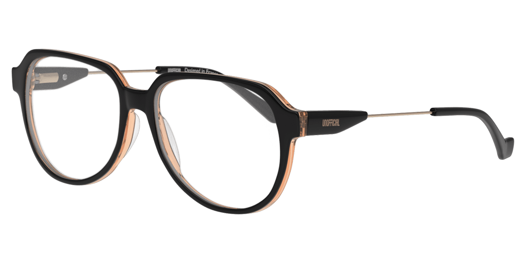 Unofficial UNOF0405 női fekete színű pilóta formájú szemüveg