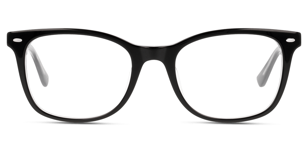 Unofficial UNOF0018 női fekete színű négyzet formájú szemüveg