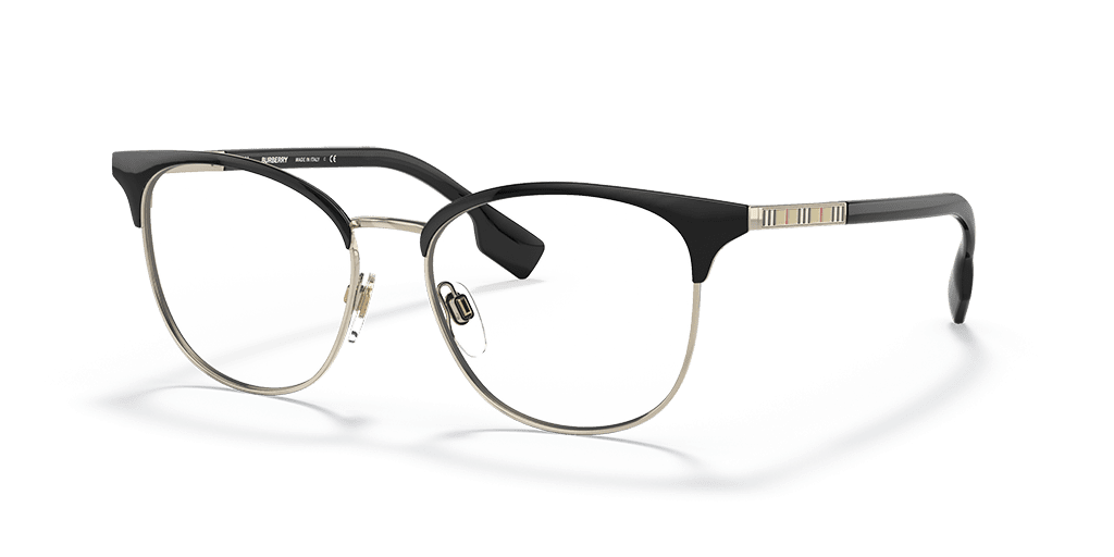 Burberry 0BE1355 női arany színű négyzet formájú szemüveg