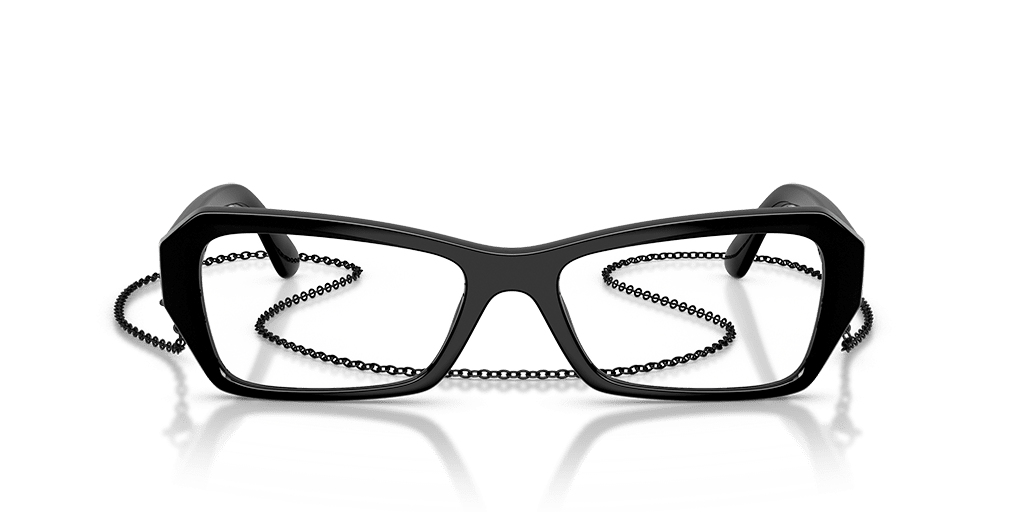 VOGUE 0VO5656U női fekete színű macskaszem formájú szemüveg