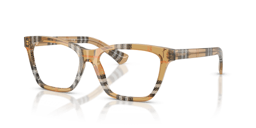 Burberry 0BE2440 női bézs színű téglalap formájú szemüveg