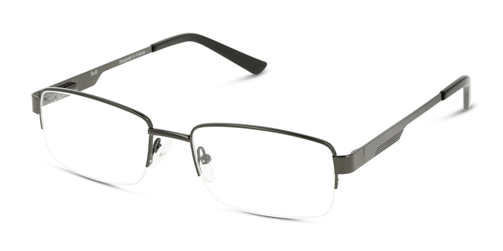 DbyD DBBM10 GG férfi szürke színű téglalap formájú szemüveg