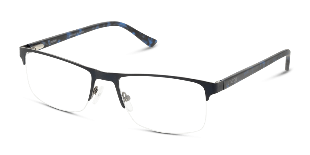 Unofficial UNOM0183 férfi kék színű négyzet formájú szemüveg