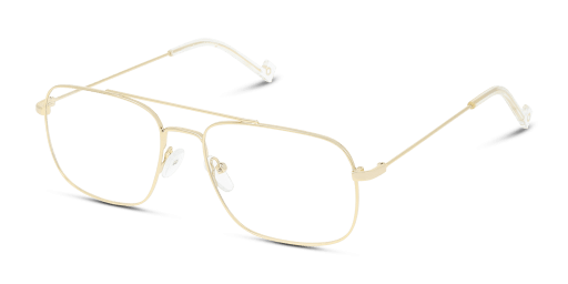 Unofficial UNOM0074 DD00 férfi arany színű téglalap formájú szemüveg