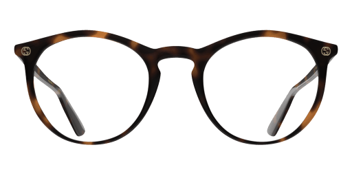 GUCCI GG0121O férfi barna színű kerek formájú szemüveg