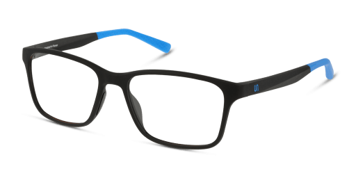 Unofficial UNOM0198 BC00 férfi fekete színű téglalap formájú szemüveg