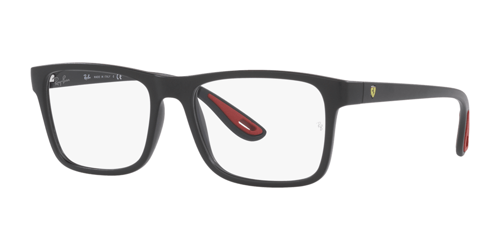 Ray-Ban RX7205M F650 férfi fekete színű téglalap formájú szemüveg