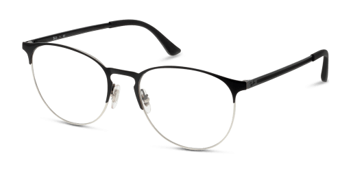 Ray-Ban RX6375 férfi ezüst színű pantó formájú szemüveg