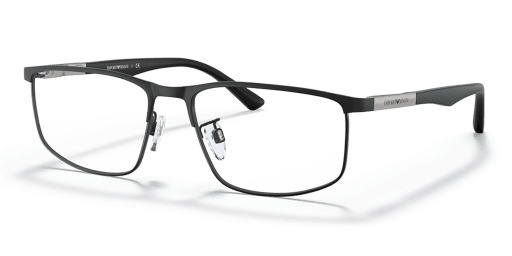 Emporio Armani 0EA1131 férfi fekete színű téglalap formájú szemüveg
