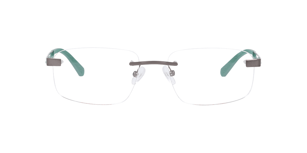 Unofficial 0UO1194 férfi szürke színű téglalap formájú szemüveg