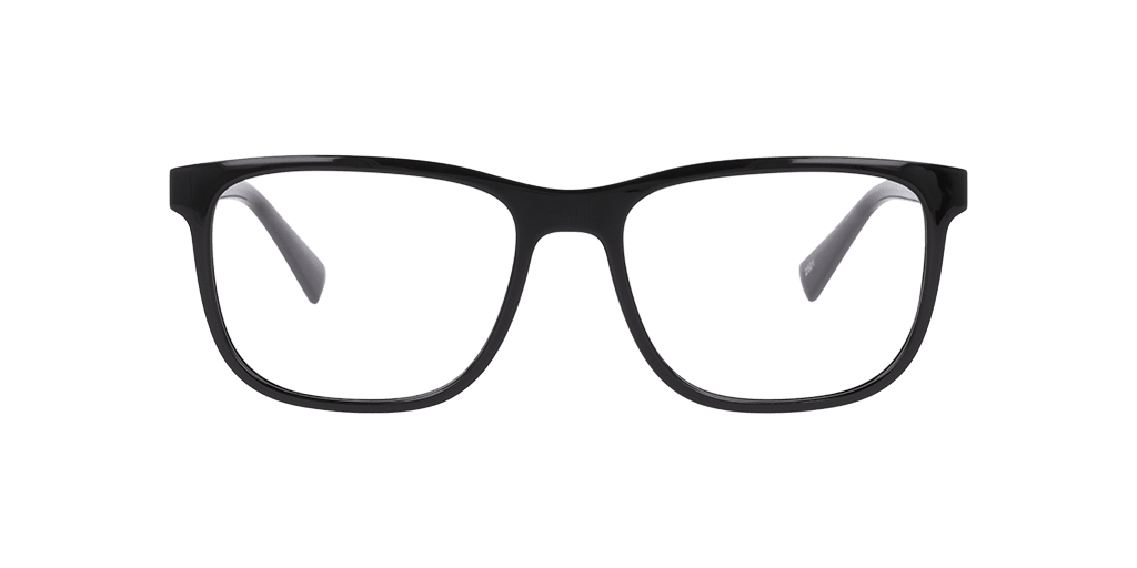 Unofficial 0UO6211 férfi fekete színű téglalap formájú szemüveg