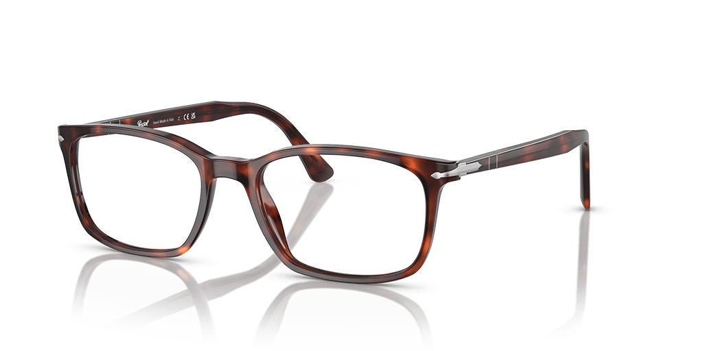 Persol 0PO3189V férfi barna színű téglalap formájú szemüveg