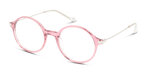 Unofficial UNOT0042 gyermek rózsaszín színű kerek formájú szemüveg