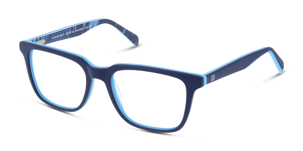 Unofficial UNOT0057 gyermek kék színű négyzet formájú szemüveg