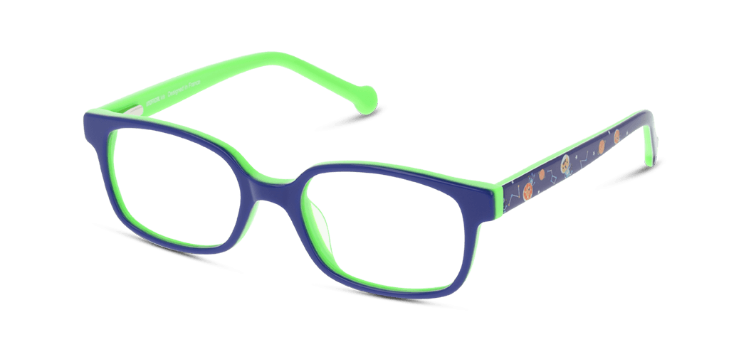 Unofficial UNOK0042 gyermek kék színű téglalap formájú szemüveg
