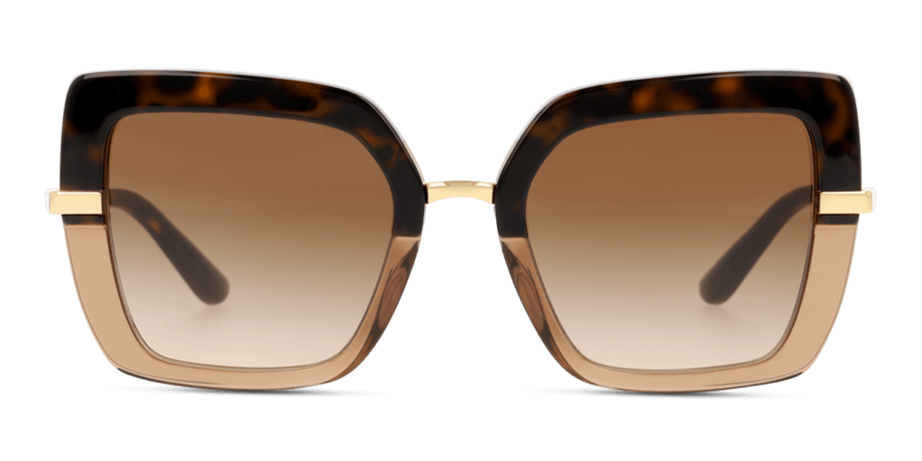 Dolce and Gabbana 0DG4373 női havana színű négyzet formájú napszemüveg
