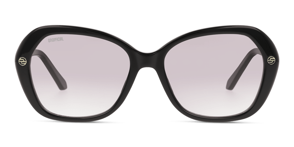 Unofficial UNSF0163 BBG0 női fekete színű mandula formájú napszemüveg