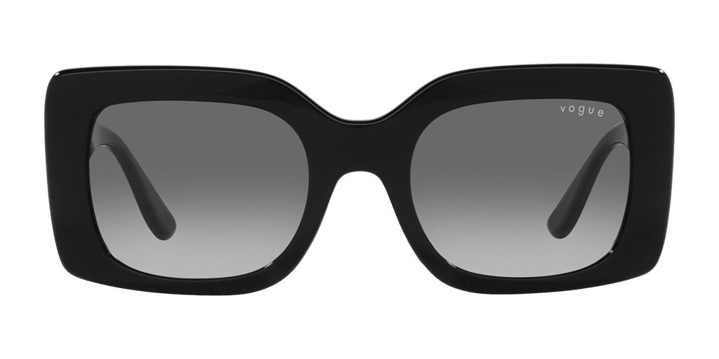 VOGUE 0VO5481S női fekete színű téglalap formájú napszemüveg