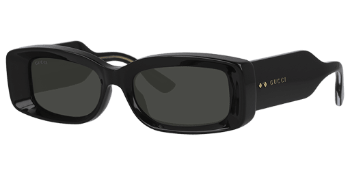 GUCCI GG1528S női fekete színű négyzet formájú napszemüveg