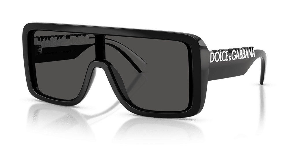 Dolce and Gabbana 0DG6204 női fekete színű téglalap formájú napszemüveg Dolce and Gabbana 0DG6204 női fekete színű téglalap formájú napszemüveg