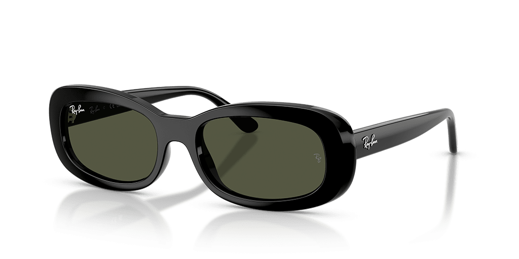 Ray-Ban 0RB2221 női fekete színű ovális formájú napszemüveg