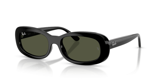 Ray-Ban 0RB2221 női fekete színű ovális formájú napszemüveg