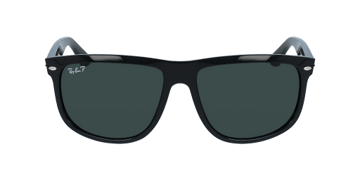 Ray-Ban RB2132 622 férfi fekete színű téglalap formájú napszemüveg