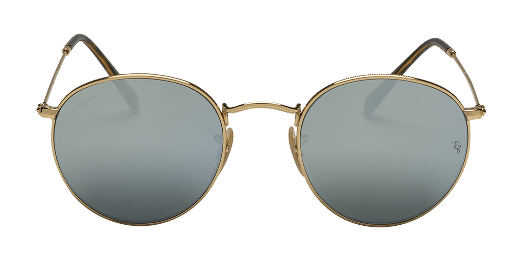 Ray-Ban RB3447N 001/30 férfi arany színű pantó formájú napszemüveg