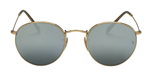 Ray-Ban RB3447N 001/30 férfi arany színű pantó formájú napszemüveg