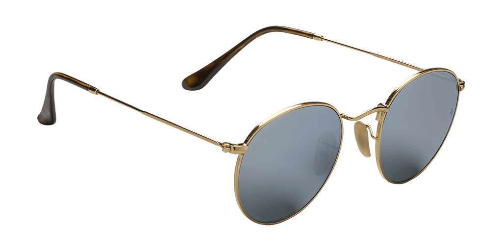 Ray-Ban RB3447N 001/30 férfi arany színű pantó formájú napszemüveg