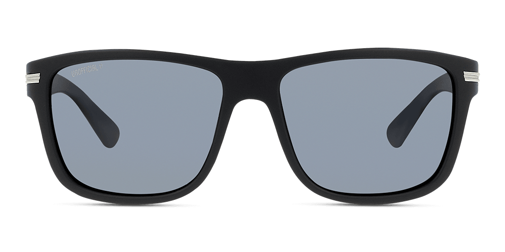 Unofficial UNSM0026P BXG0 férfi fekete színű téglalap formájú napszemüveg