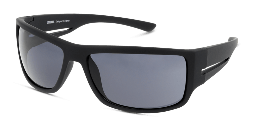 Unofficial UNSM0050 BBG0 férfi fekete színű téglalap formájú napszemüveg
