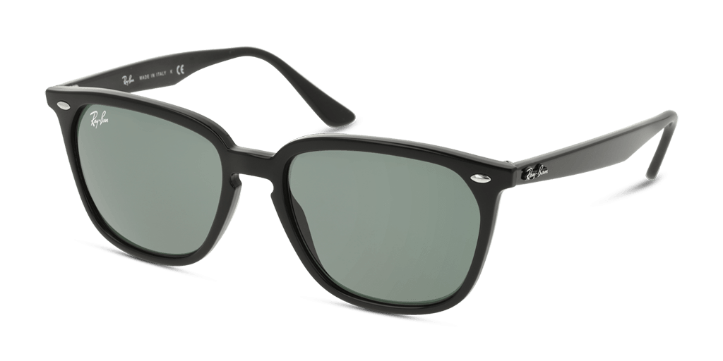 Ray-Ban RB4362 601/71 férfi fekete színű négyzet formájú napszemüveg